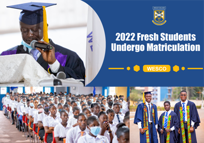 2022 Fresh Students Undergo Matriculation