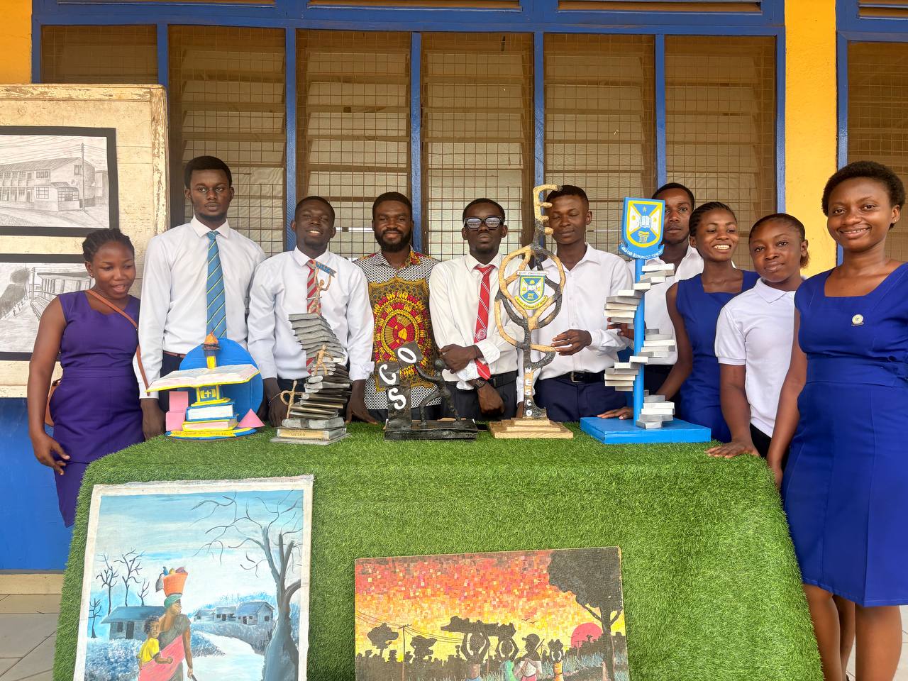 Reimagining Space, Identity, and Vision: End-of-Semester Art Exhibition