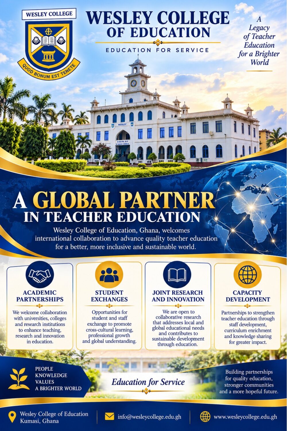 A Global Partner in Teacher Education